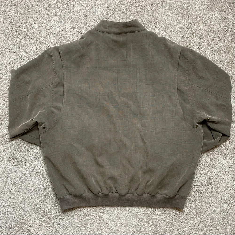 Bobby Jones Outerwear Collection Rayon Full Zip Lined Jacket - Picture 6 of 7
